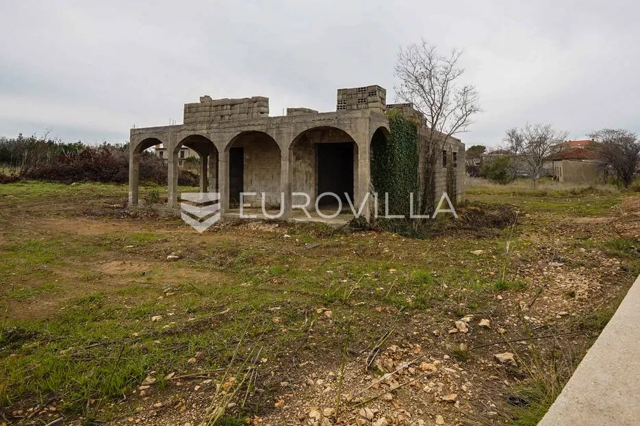 zadar, nin, građevinsko zemljište s projektom na izvrsnoj lokaciji - slika 7