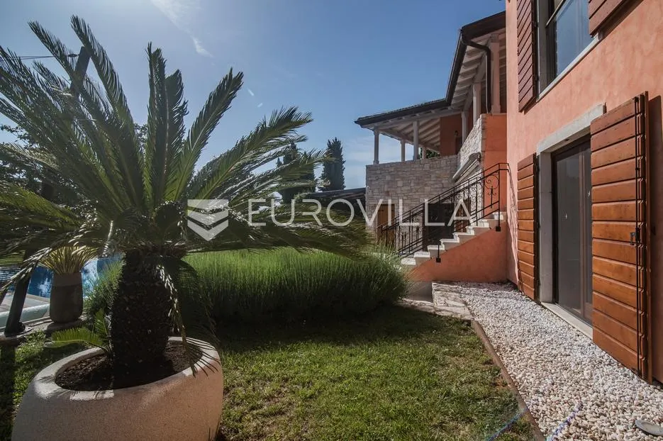 istra, šorići, luksuzna kamena kuća, 388 m², s bazenom i građevinskim zemljištem 4621 m² - slika 31