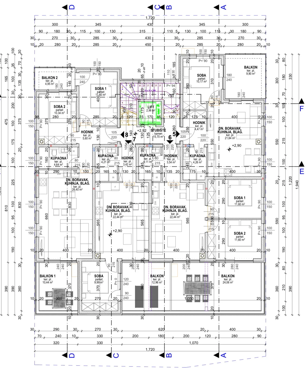 pag, povljana, dvosoban stan u vrhunskoj novogradnji, 77,35 m² - slika 8