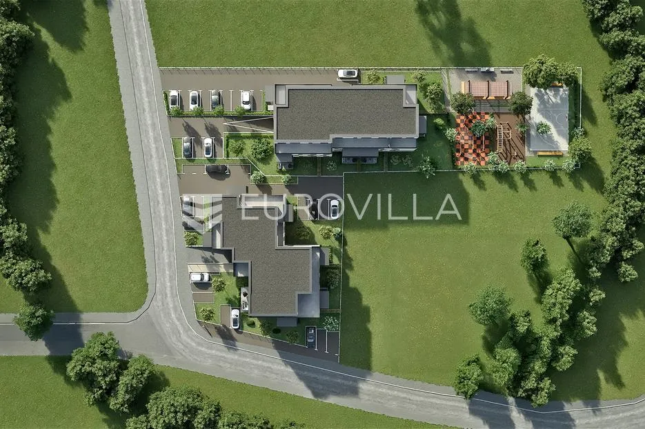 zagreb zapad, brezovica, novogradnja trosoban stan, terasa, 68 m² - slika 12