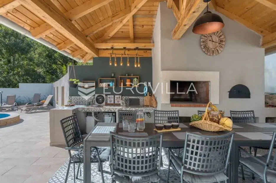 crikvenica, drivenik, moderna vrhunski dizajnirana villa s bazenom - slika 27