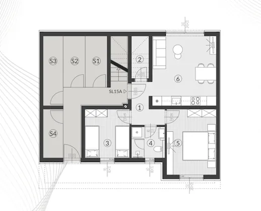 pula, štinjan, eksluzivan dvosoban stan površine 62 m² novogradnja - slika 14