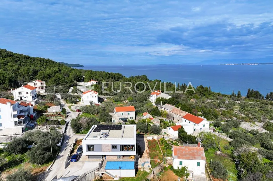 zadar, lukoran, luksuzna vila s pogledom na more - slika 8
