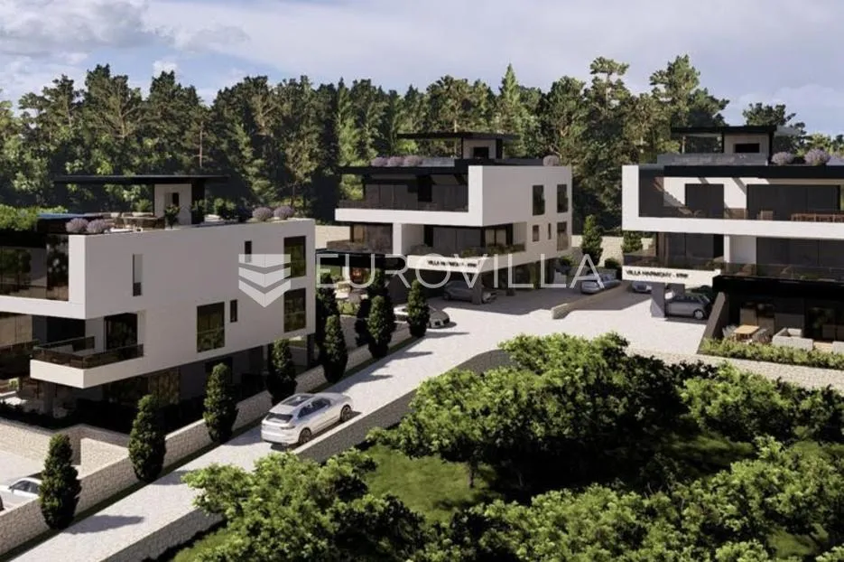 Krk, trosoban stan 120 m², vrtom i konobom - Muraj, Krk
