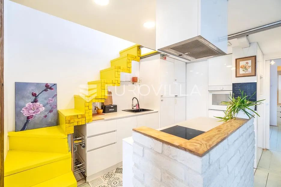 zagreb, marulićev trg, moderan trosoban stan 72 m² s balkonom - slika 4