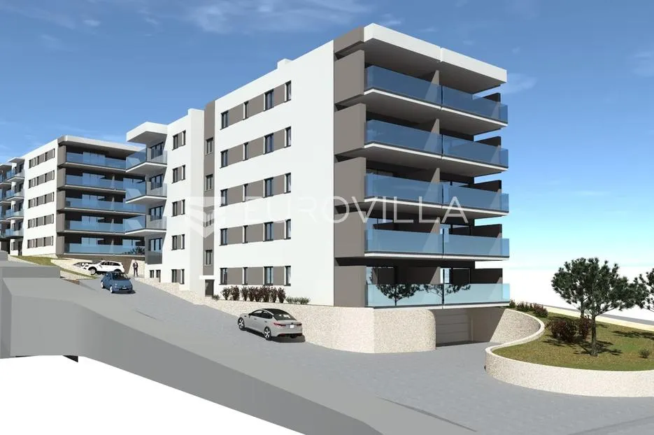 trogir, seget komforan stan 95,70 m² na 3. katu novogradnje s garažom i liftom - slika 2