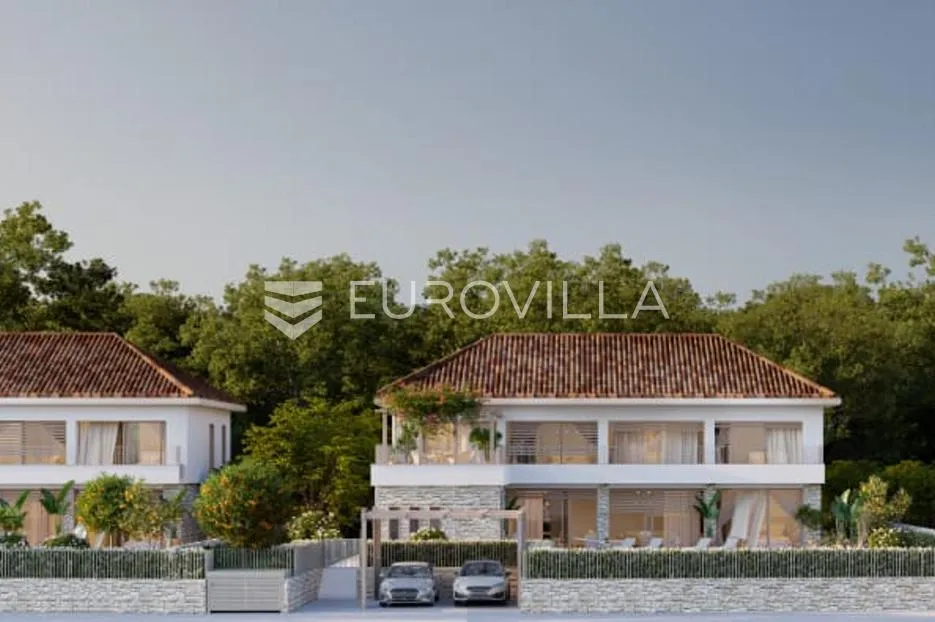 istra, kaštelir, građevinsko zemljište s projektom i pogledom na more - slika 2