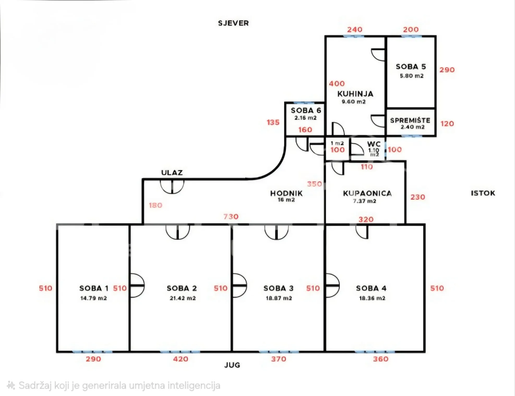 zagreb, mihanovićeva, četverosoban stan 112 m², potpuna adaptacija - slika 15