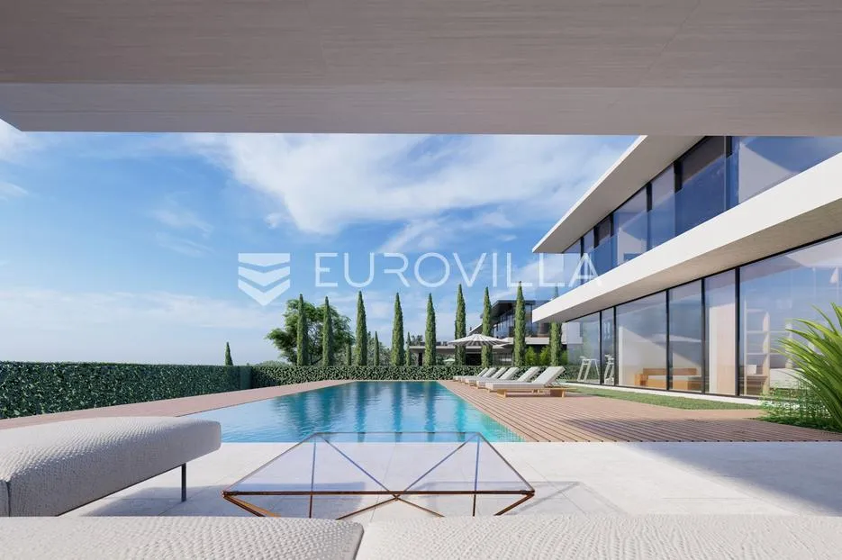 istra, kaštelir – luksuzna vila s panoramskim pogledom na more i wellness oazom - slika 9