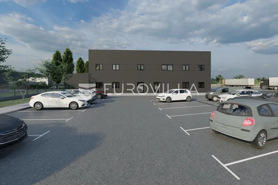 rugvica, građevinsko zemljište s projektom za izgradnju industrijske hale, 9694 m² - slika 2