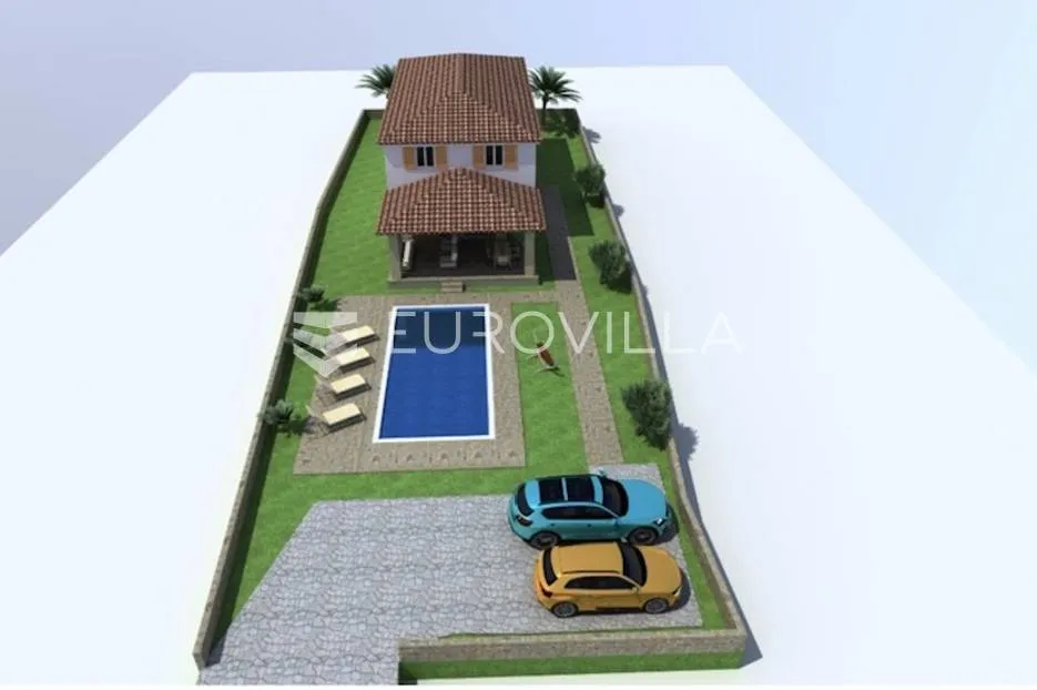 istra, barban - građevinsko zemljište s projektom i dozvolom, 784 m2 - slika 6