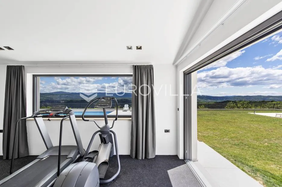 istra, vrh, villa s predivnim panoramskim pogledom - slika 12