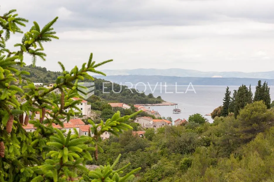 šolta, stomorska, mediteranska vila s bazenom i teniskim terenom - slika 9