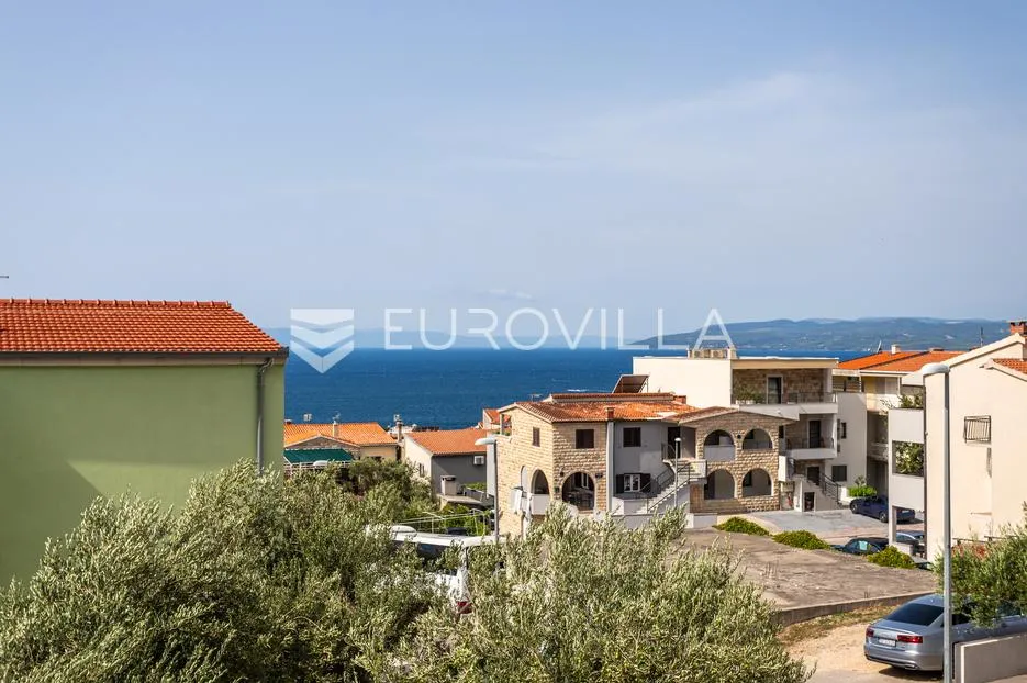makarska, zelenka, dvosoban stan na 1. katu s terasom i pogledom na more - slika 11