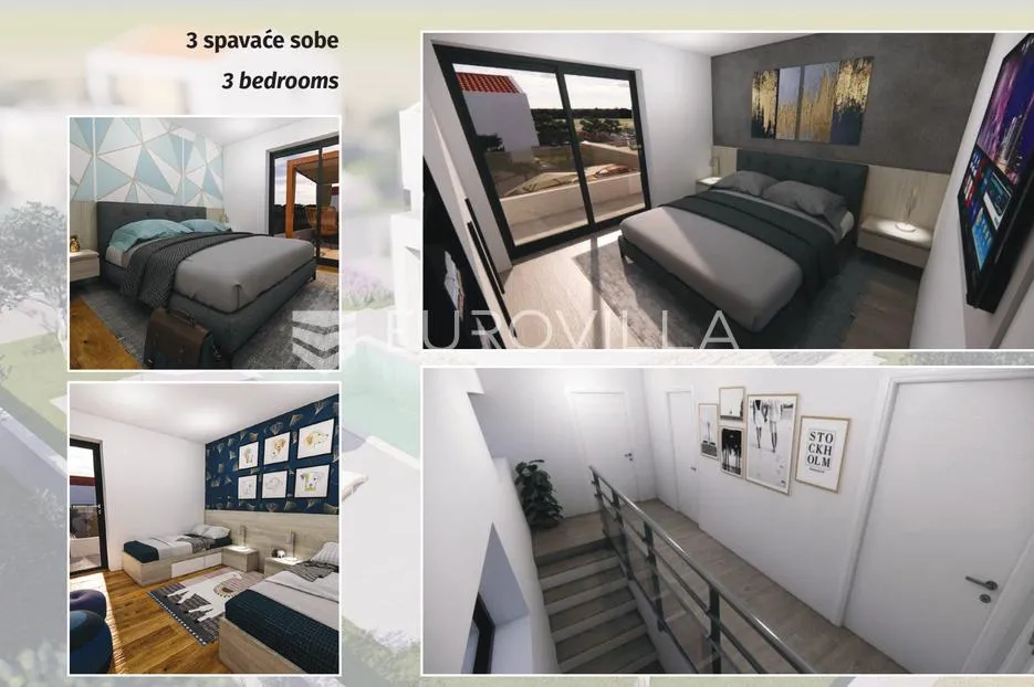 ražanac, rtina sunset, ekskluzivni projekt za izgradnju 6 modernih vila s bazenom - slika 4
