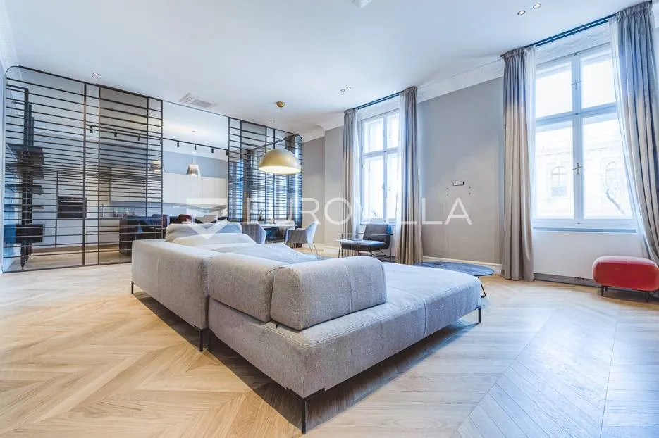 zagreb, zrinjevac luksuzan namješten četverosoban stan 170 m² - slika 3
