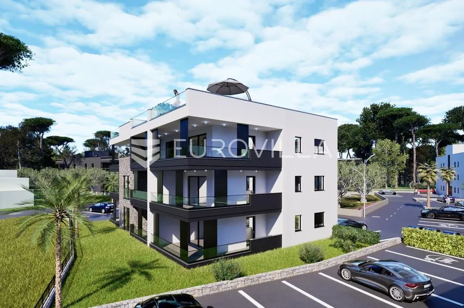 zadar, crvene kuće moderna zgrada novogradnja - slika 2