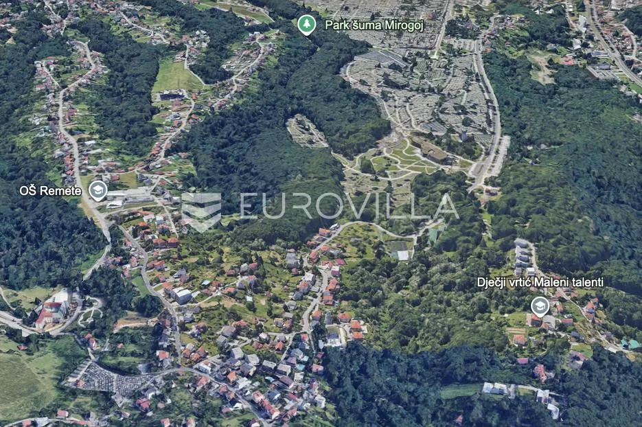 Zagreb, Remete, zemljište s gospodarskim objektima 32307 m²