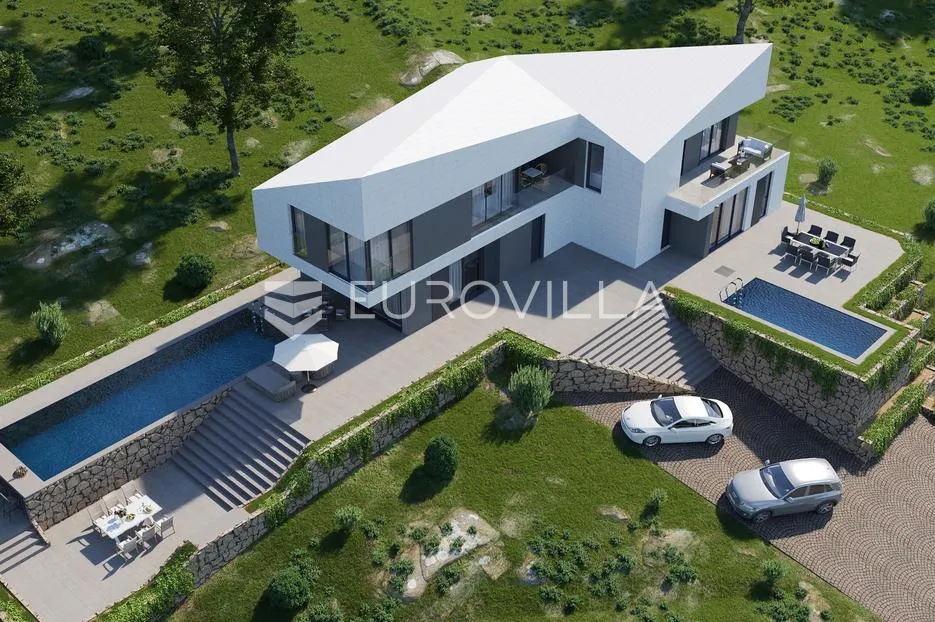 Cavtat, projekt vile s građevinskom dozvolom