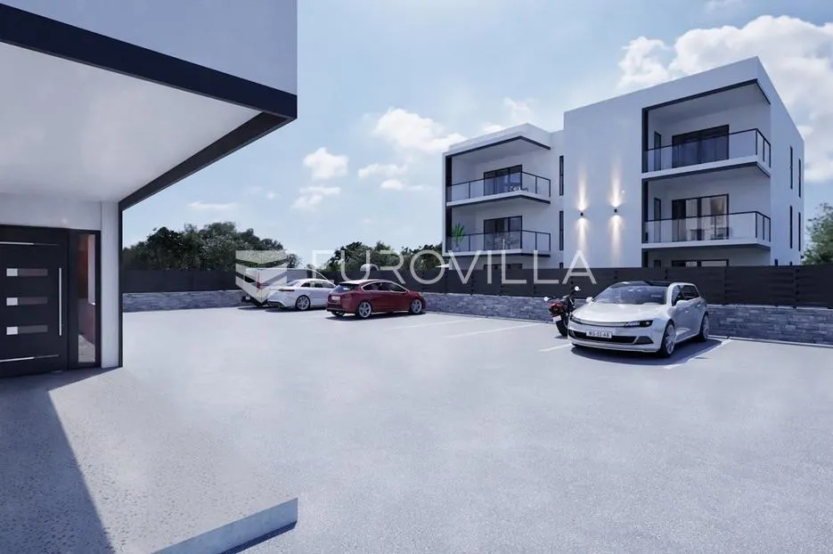fažana, peroj, luksuzni trosobni stan s liftom, 1. kat, 83.95 m², 800 m od mora, pogled na more - slika 5