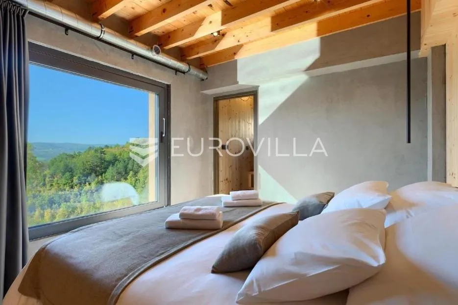istra, motovun, luksuzna dizajnerska vila s infinity bazenom i panoramskim pogledom - slika 19
