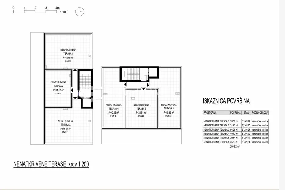 trogir, okrug gornji – apartman s19 na trećem katu neto korisne površine 73,7 m2 - slika 15