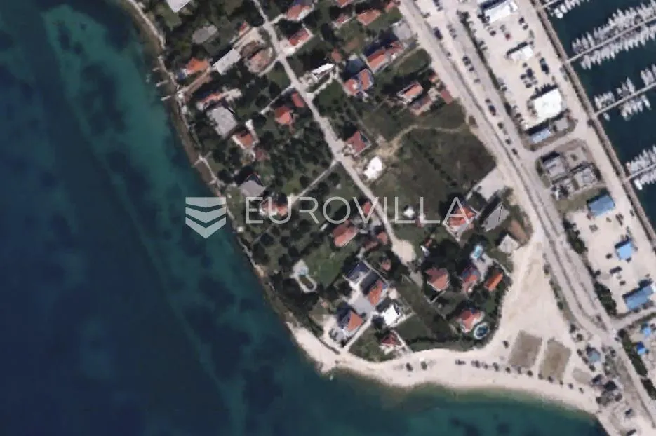 zadar, bibinje, građevinsko zemljište 20 m od mora, površine 507m2 - slika 1