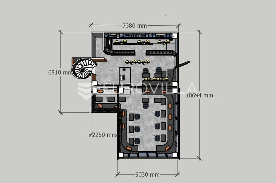 zagreb, petrinjska, caffe bar 53 m², investicija - slika 7