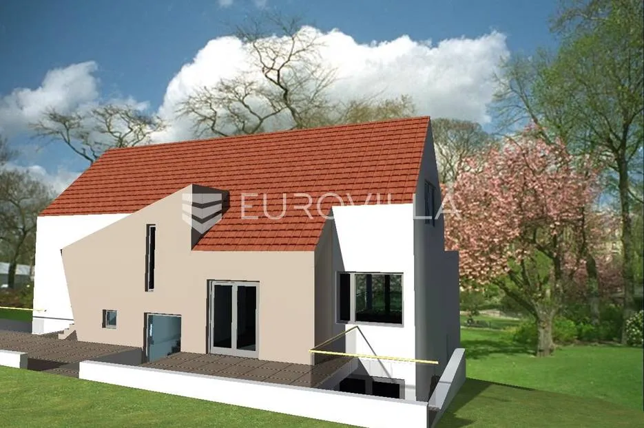 Sveta Nedelja, Srebrnjak, Roh Bau vila s neto korisnom površinom od 400 m² na zemljištu 4852 m² - Srebrnjak, Sveta Nedelja