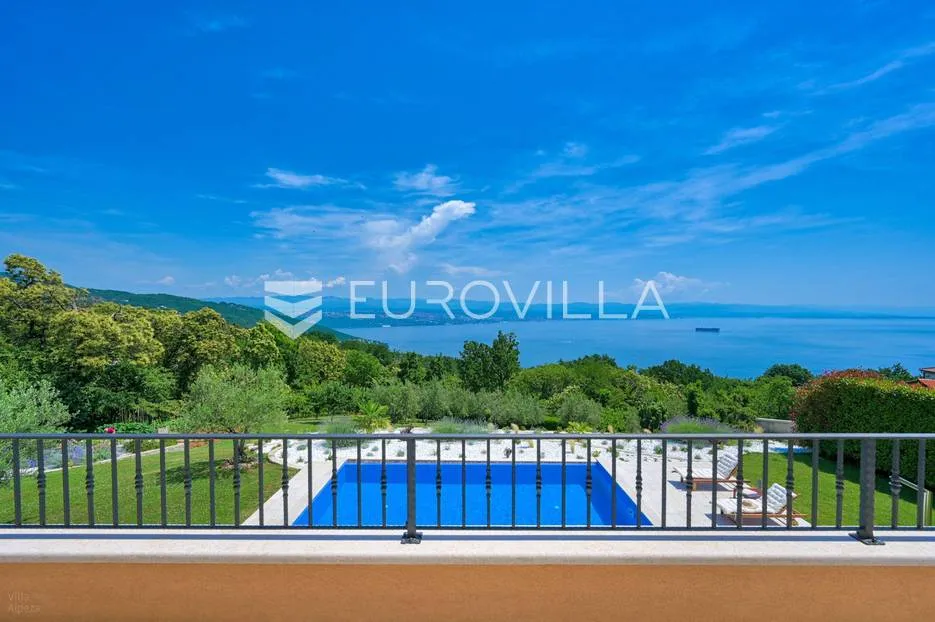lovran, opatija, vila s bazenom, okućnicom, jedinstvena lokacija - slika 2