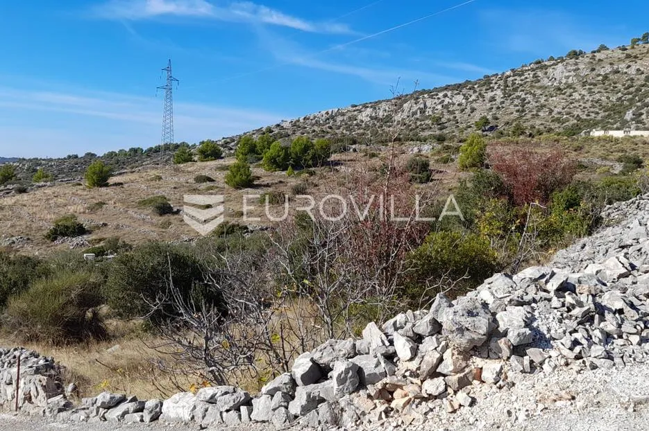 trogir, seget, građevinsko zemljište s pogledom, 740 m² - slika 2