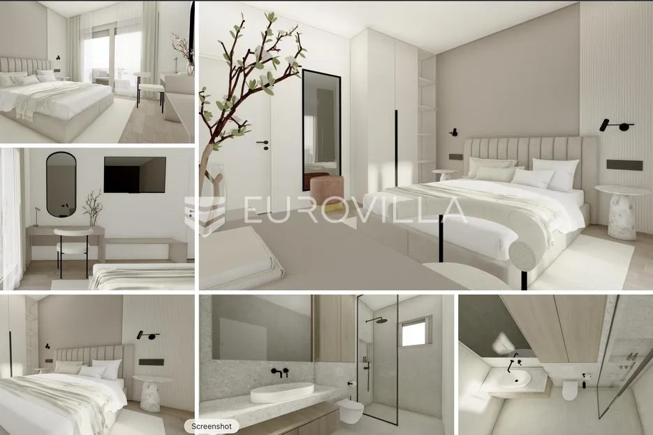 vinišće, uvala ljubljeva, dizajnerska vila s pogledom na more površine 266 m² - slika 11