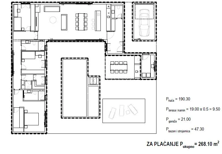šibenik, dubrava, luksuzna vila s bazenom - slika 8
