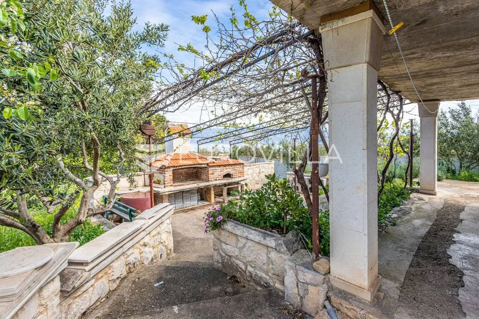 brač, supetar kamena kuća s pogledom na more - slika 5