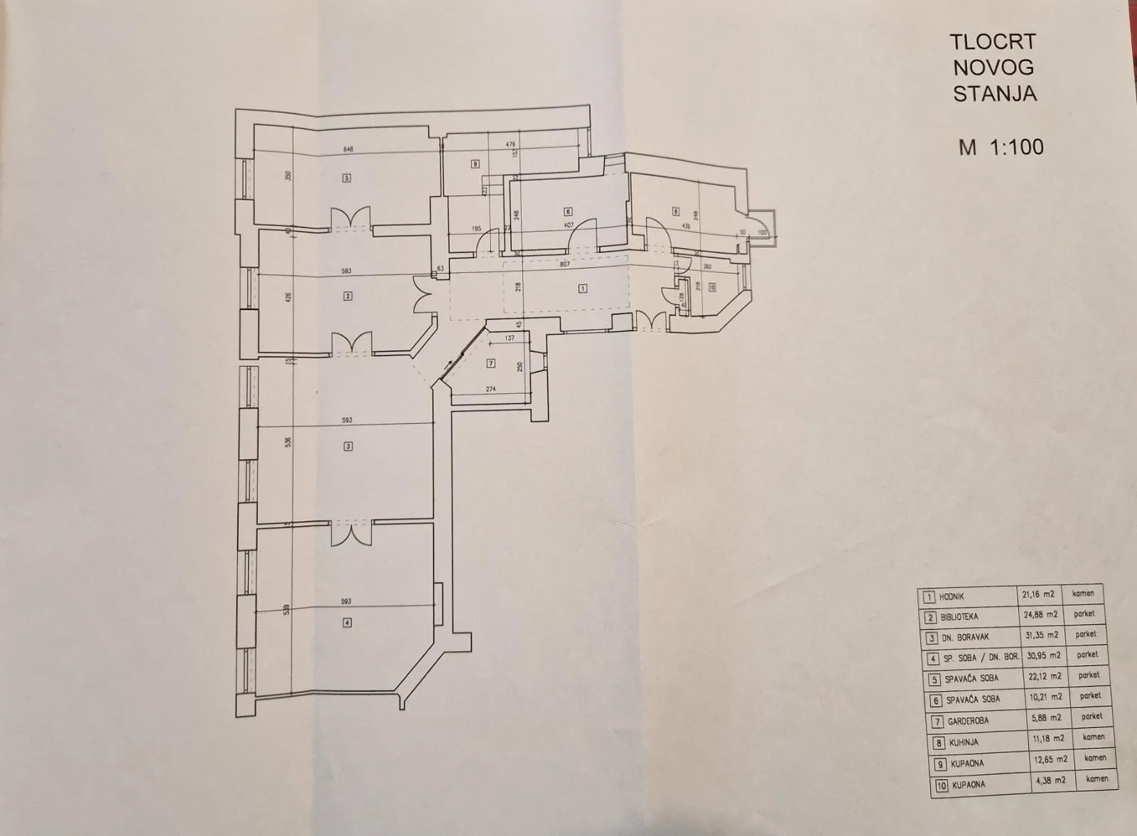 zagreb, centar, petrinjska, prekrasan četverosoban stan 175m2 - slika 8