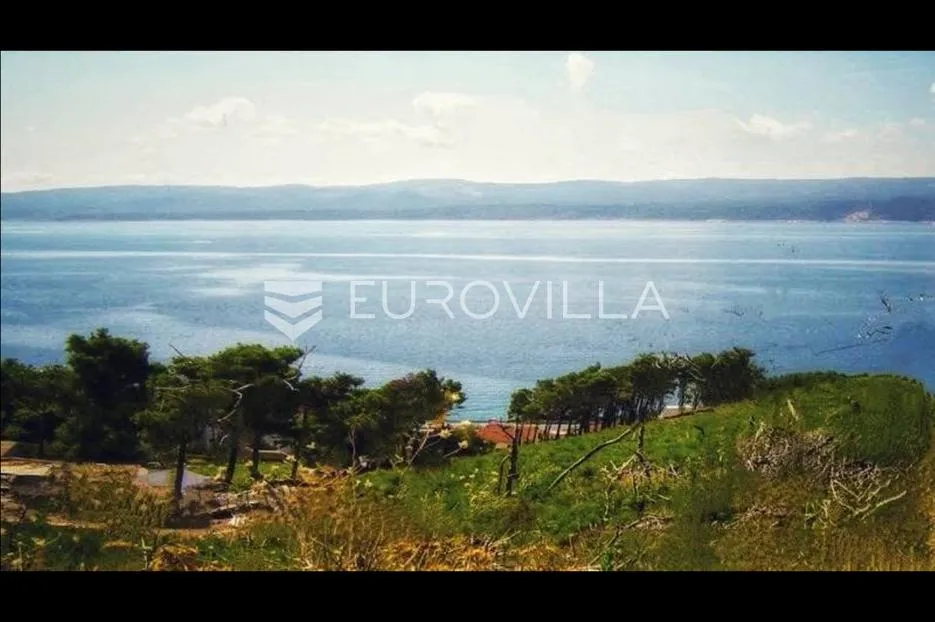 Građevinsko zemljište s panoramskim pogledom na more, Lokva Rogoznica - Lokva Rogoznica, Omiš