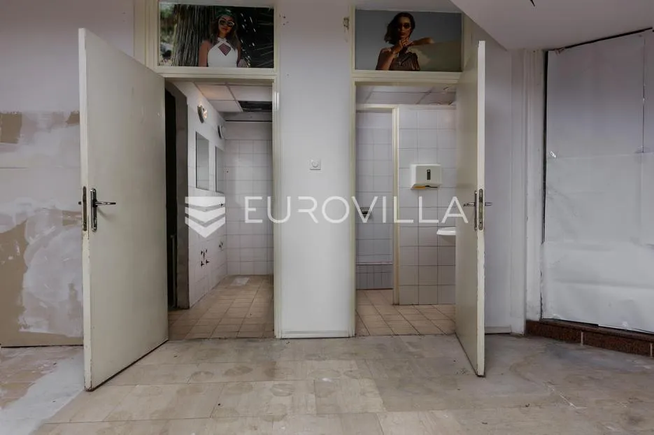 centar rijeke, prizemni poslovni prostor 169 m² s dva izloga, dugoročni najam - slika 8