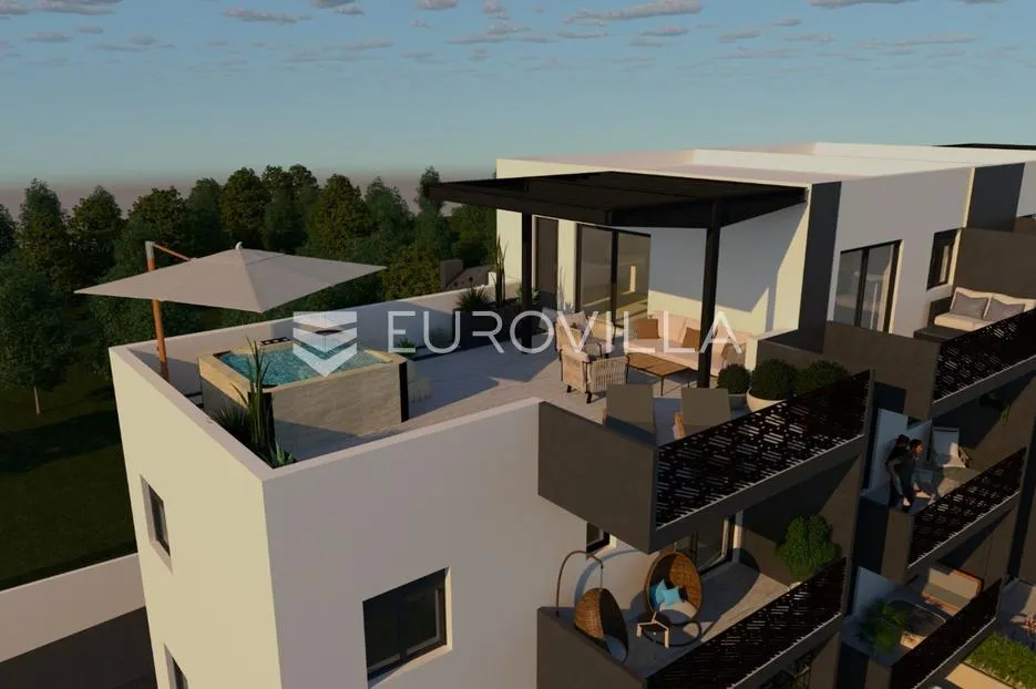 trogir, balancane, dvosoban penthouse neto korisne površine 71 m2 - slika 1