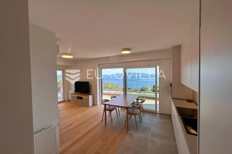 rijeka, kantrida, najam, trosoban stan 75 m², novogradnja, pogled na more - slika 2