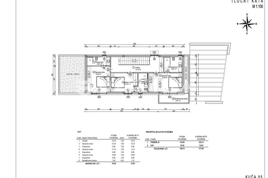 istra, kaštelir - labinci, moderna urbana vila nkp 223 m2 s velikim vrtom - slika 17