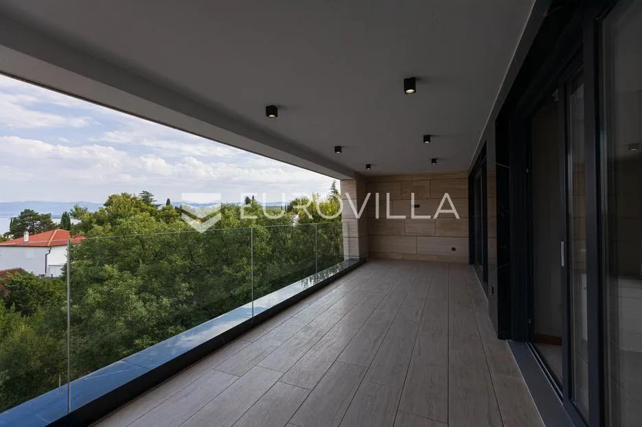 malinska dubašnica, 152,57 m² trosobni luksuzan stan s boravkom i bazenom - slika 21
