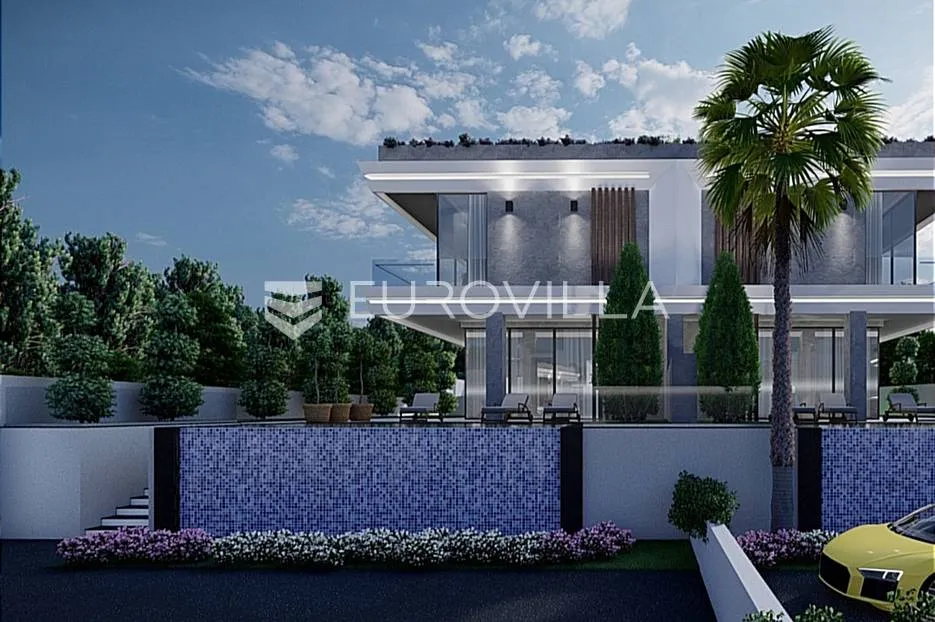 split, kaštel sućurac, v9 - dvojna luksuzna vila s pogledom na more - slika 9