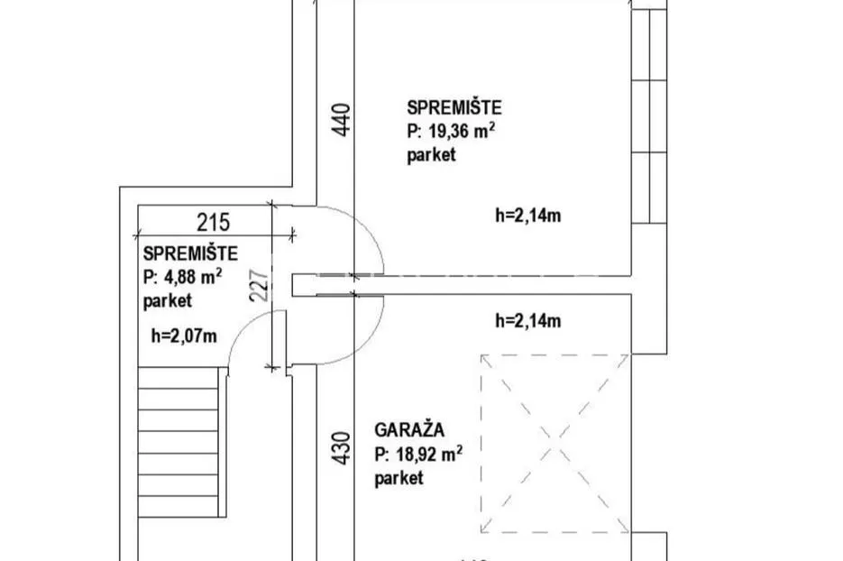 zagreb, jandrićeva, trosoban stan sa 2 balkona, garažom, parking mjestom i vrtom, 80 m² - slika 9