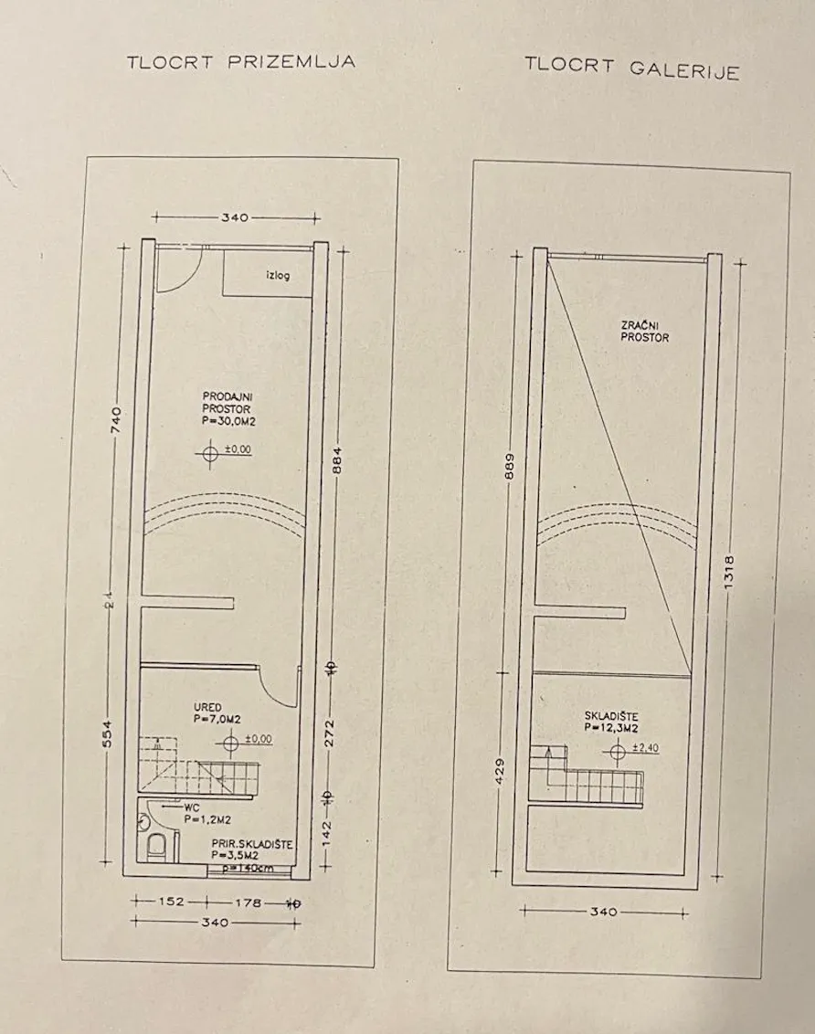 zagreb, kvaternikov trg, ulični poslovni prostor / lokal 41 m² - slika 3