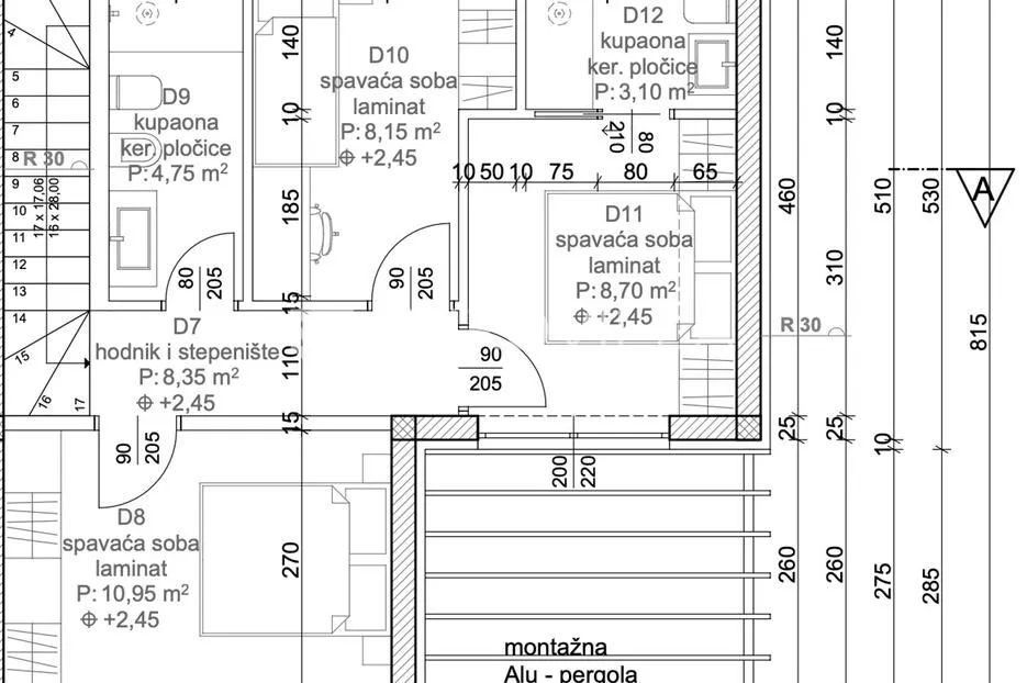 istra, novigrad, moderna nova kuća u nizu 103.10 m², bazen 19.50 m², top lokacija - slika 6