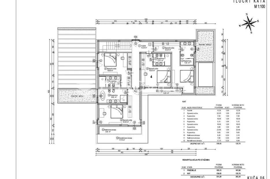 istra, kaštelir - labinci, moderna urbana vila nkp 384 m2 na velikoj okućnici - slika 33