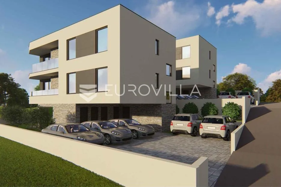 pula, pješčana uvala, četverosobni stan novogradnje 2. kat, 95.50 m², 450 m od mora - slika 3