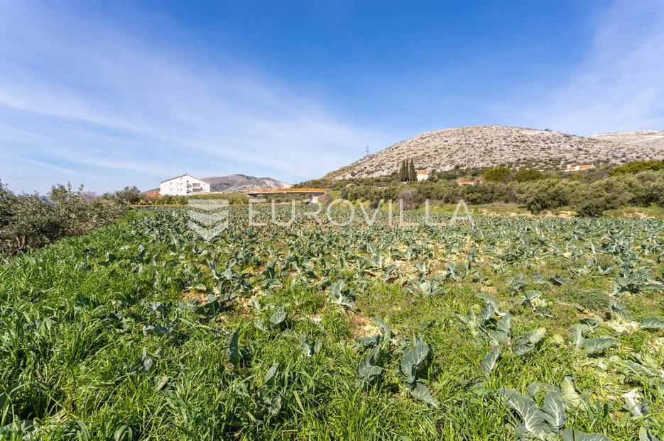 trogir, krban, građevinsko zemljište s pogledom na more - slika 18