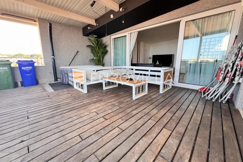 pula, pješčana uvala - prekrasni penthouse s otvorenim pogledom na more - 100m od mora - slika 7