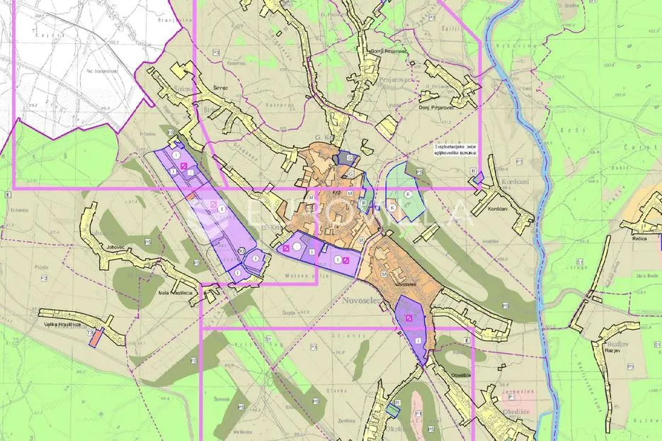 križ, poduzetnička zona, zemljište 20.000 m² - slika 2